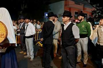 La carreta de Arenales triunfa en la romería de Valsequillo (Foto Francisco Javier Santana)
